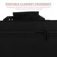 thumbnail image 5 of Raindrops Clarinet Carrying Bag Black Rectangular 1Pack 14.2X7.9X4.1in, 5 of 6