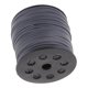 thumbnail image 5 of 2.6 M Gris Plano de material cuero De La PU Cordón Rebordear Cadena De Cordón De Sintética Gloria Cuerda de cordón de gamuza gris, 5 of 7