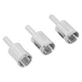 3PCS Glass Hole Opener 22mm Alloy Steel Ceramic Hole Cutter for Glass