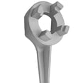 thumbnail image 4 of Llave universal para tapa de tambor de aceite de de 2 "/4" 10/15/20/30/55 galones Tapa de apertura de tapón de aluminio para piezas Sunnimix Llave para tapa de bidón de aceite, 4 of 8