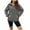 a-Dark Gray4413, variant on VNKIDY Women's Sweatshirt Casual Solid Color Loose Fit Half Zip Lapel Pullover Long Sleeve Athletic Sweatshirts For Outdoor Wear Soft Tops