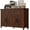 Cherry, variant on Winkalon 55'' Kitchen Sideboard Buffet Cabinet, 4-Doors 2-Drawers Farmhouse Storage Cabinet with Adjustable Shelves, Cherry
