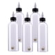 thumbnail image 5 of 5 botellas de plástico vacías con tapones cuentagotas de boquilla giratoria negra de 250 ml Yuyangstore Botellas de pigmento de tinta para aerógrafo, 5 of 6