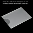 thumbnail image 4 of Unique Bargains 8.7x12.2' PP Porte-Signe Mural Réutilisable Support Mural, Effacer 2 Pack, 4 of 5