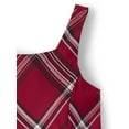 thumbnail image 3 of The Children's Place Girls Sleeveless Satin Plaid Bow Bubble Dress, Sizes 4-16, 3 of 3