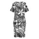 thumbnail image 3 of No siempre es negro o blanco tatuajes polinesios vestido suelto con bolsillo vestido de verano para mujer vestido diario, 3 of 6