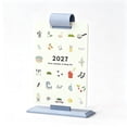 thumbnail image 2 of Standing Desk Calendar with Flip Clip Holder, 2026- 2027 Monthly Planner with US Holidays Daily Note & Home Planning Function, 2 of 5