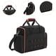 thumbnail image 5 of Bolsa de herramientas con 3 compartimentos extraíbles, organizador profesional de 2 , bolso de mano para electricistas y artesanos., 5 of 8