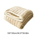 thumbnail image 3 of ZZkhGO Fleece Throw Blanket, 59x40 Inch Soft Couch Cover, Warm Fluffy Bedspread for Living Room Bed, 3 of 6