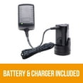 thumbnail image 4 of MasterSpec Perceuse-Tournevis Sans Fil 12 V avec Batterie et Chargeur, 20 Nm, Trousse de Tournevis Électrique à 2 Vitesses avec Embouts de Perceuse, Rallonge d'Embout et Étui de Transport, 4 of 11