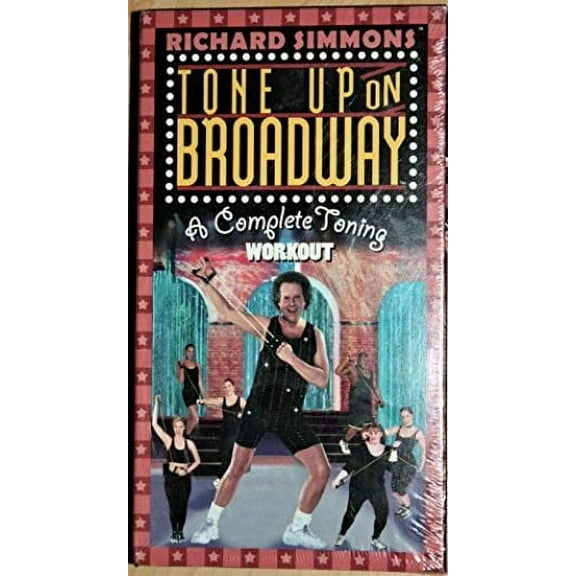 Richard Simmons Tone Up On Broadway: A Complete Toning Workout (VHS Tape)