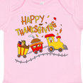 thumbnail image 4 of Inktastic Happy Thanksgiving Turkey Train with Food Boys or Girls Baby Bodysuit, 4 of 5
