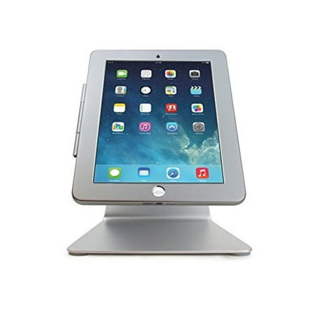 iPad Desktop Anti-Theft POS Stand Holder Enclosure with Lock & Key for Retail Kiosk iPad 2 3 4 5/air work with your iPad like