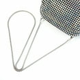 thumbnail image 3 of YIFEI Women Rhinestone Evening Underarm Bag Crystal Clutch with Detachable Strap Sparkling Purse for Wedding Party, 3 of 5