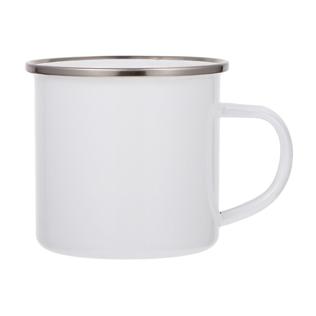 1pc Blank Sublimation Cup DIY Photo Stainless Steel Drinking Mug for Home Office