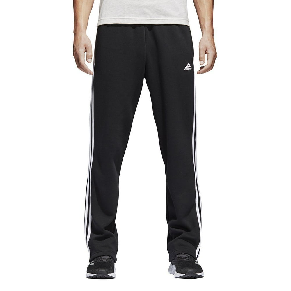 adidas 3 stripe fleece pants