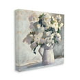 thumbnail image 3 of Stupell Industries Classic White Flower Arrangement Abstract Petals Bouquet Canvas Wall Art, 24 x 24, Design by Sue Riger, 3 of 5