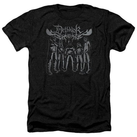 Trevco CN861-HA-2 Metalocalypse & Dethklok Band by Adult Heather T-Shirt, Black - Medium