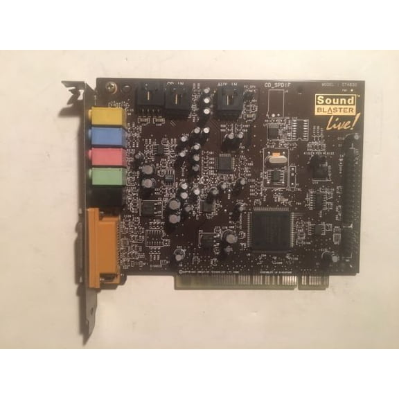 Sound card pci, ct4830 sound blaster live!