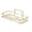 Gold-S, variant on Scandinavian Style Gold Metal Bathroom Wall Shelf, Multi-Functional No-Drill Mount Rust-Resistant, Toothbrush Toothpaste Towel Rack, for Toiletries Skincare Organization Decor, Gold-S