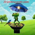 thumbnail image 1 of Boreal Craft 2D Acrylic Outdoor Stake Weather Easy Installation Versatile Display Modern Design Small Garden Flower Yard Garden Flags for All Seasons with Stand Outdoor Christmas Lights for Ground, 1 of 3