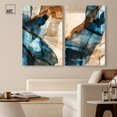 thumbnail image 3 of Glitch Aesthetic Harmony Duo Canvas Print Boho Wall Decor by Art Remedy, Gallery Wrapped, 24 x 36, 3 of 6