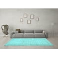 thumbnail image 3 of Ahgly Company Indoor Rectangle Persian Light Blue Traditional Area Rugs, 5' x 8', 3 of 4