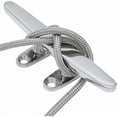 thumbnail image 5 of Cornamusas de acero inoxidable con apariencia similar a un espejo, cornamusas de acero inoxidable 316 de grado marino para hacer nudos de forma segura en condiciones de trabajo pesado, diseño de base, 5 of 5