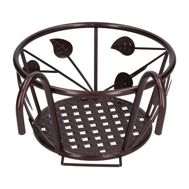 Panier Suspendu pour Fleurs Pot de Fleurs Aneth Vert Balcon Support pour Succulentes Contenants Étagère pour Support Rampes Support pour Fleurs Étagères