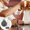 thumbnail image 2 of DND Dice Set With Gear Pocket Watch Polyhedral Metal Dices, 2 of 9