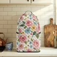 thumbnail image 6 of FOR U DESIGNS Flower Daisy Print Kitchen Appliance Cover Stain Resistant Washable, Stain Resistant, with Top Handle & 2 Pockets, Dustproof, Fits Stand Mixer, 6 of 7