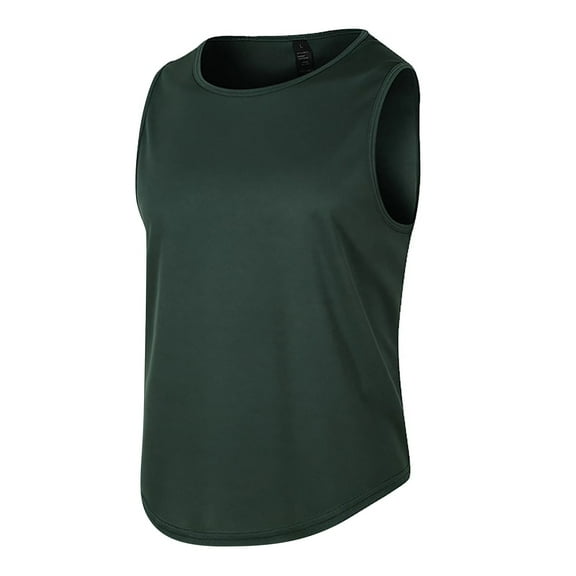 Afdoent Mens Casual Tank Tops Mens Summer Thin Mesh Running Vest Mens Fitness Vest Tank Top Solid Color Light Plate Slim Body Classic