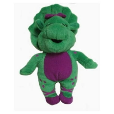 Barney Buddies Baby Bop Green & Pink Plush Dinosaur Figure - Walmart.com