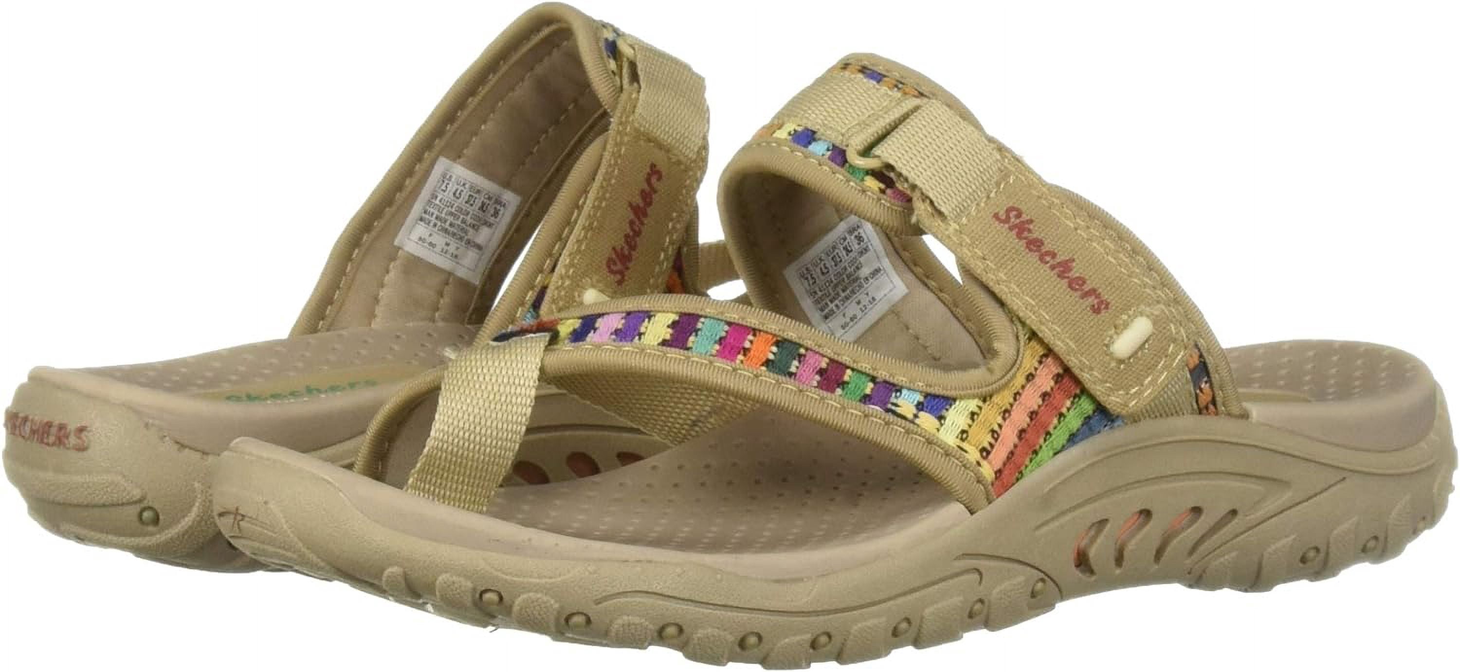 skechers sandals with toe loop