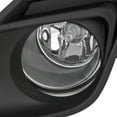 thumbnail image 7 of Spec-D Tuning Chrome Housing Clear Lens Fog Lights + H11 Bulbs + Switch + Wiring Included Compatible with 2012-2014 Toyota Camry L+R Pair Assembly, 7 of 7