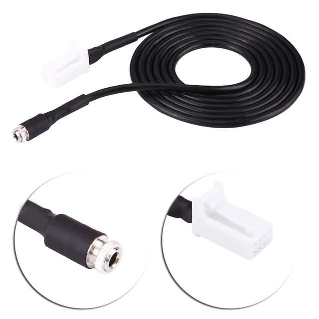 Cable adaptador auxiliar de Audio para coche, enchufe de 8 pines para Suzuki HRV Swift Jimny
