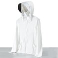 thumbnail image 4 of FNFYFH Womens UPF 50+ Sun Protection Jacket Hooded Lightweight Full Zip Long Sleeve Shirt Cooling Hiking Fishing Performance Shirts, 4 of 4
