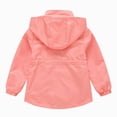 thumbnail image 4 of zuwimk Girls Windbreaker Jacket - Lightweight Wind and Water Resistant Insulated Girls Jacket with Storm Cuff Sleeves & Hood(7-8 Years,Pink), 4 of 4