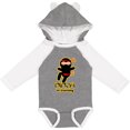 thumbnail image 3 of Inktastic Ninja in Training Boys or Girls Long Sleeve Baby Bodysuit, 3 of 5