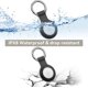 thumbnail image 4 of 4 Pack IPX8 Waterproof AirTag Keychain，with Soft Silicone Holder Case Key Ring，Lightweight, Anti-Scratch, Easy Installation, Full-Body Shockproof Air Tag Holder for Luggage,Keys, Dog Collar etc., 4 of 5