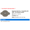 thumbnail image 2 of Expansion Tank Cap - Compatible with 2005 - 2013 Nissan Frontier 2006 2007 2008 2009 2010 2011 2012, 2 of 2