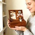 thumbnail image 2 of Dog Urns for Ash, Pet Memory Box Keepsake with Photo Frame & Collar Holder, Personalized Pet Urns for Dogs as a Perfect Dog Memorial or Pet Remembrance Gift, 2 of 8