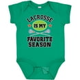 thumbnail image 3 of Inktastic Lacrosse is My Favorite Season Boys or Girls Baby Bodysuit, 3 of 5