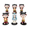 thumbnail image 2 of Kawaii Nezha Ao Bing Figurine Lindo Escritorio Muñeca Juguete 6pcs Nezha2 Liviano para El Regalo La Oficina en Casa, 2 of 8