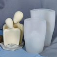 thumbnail image 2 of Moldes para hacer velas para nórdicos, de silicona para , modelo de escultura 3D, para , manualidades DIY, fabricación de , Amantes Magideal Moldes para hacer velas, 2 of 7