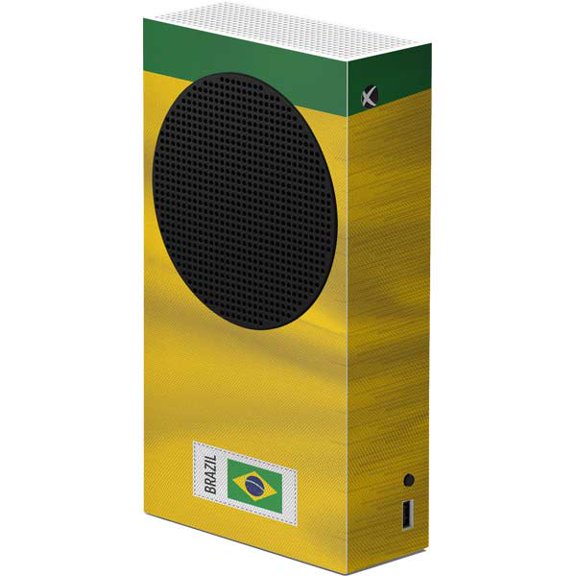 Skinit Countries of the World Brazil Soccer Flag Xbox Series S Console Skin