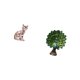 thumbnail image 5 of Elegante Escultura De Gato Y Pavo Real, Figura Decorativa, Adorno Artesanal Para Chimenea, Dormitorio, Oficina, Sala De Estar, Estantería, Colección Para El Hogar., 5 of 8