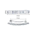 thumbnail image 3 of Vintage Sparkly Hair Barrettes, Decorative Hair Clips French Navy Blue Rhinestone Barrettes, Crystal Flower Hair Pins Hair Accessories for Women Girls, 3 of 4