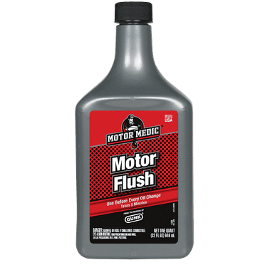 Niteo Motor Medic 5-Minute Motor Flush, 32 oz – Engine Cleaner for All Vehicles – Quick Prep