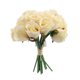 thumbnail image 1 of Daboolka Rosa Flor Artificial Ramo de Novia Boda Fiesta Decoración del Hogar Amarillo, 1 of 8